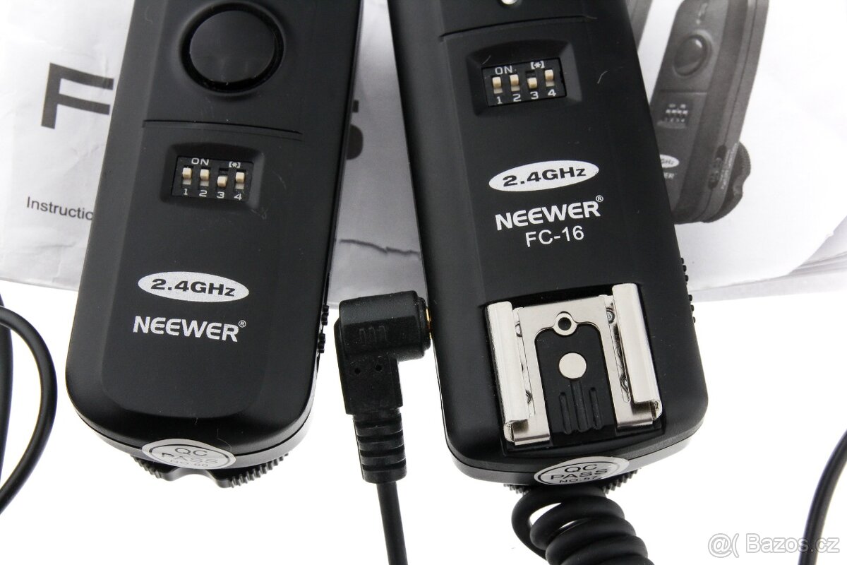 NEEWER FC-16 2.4GHz bezdrátová spoušť blesku univerzální - 2