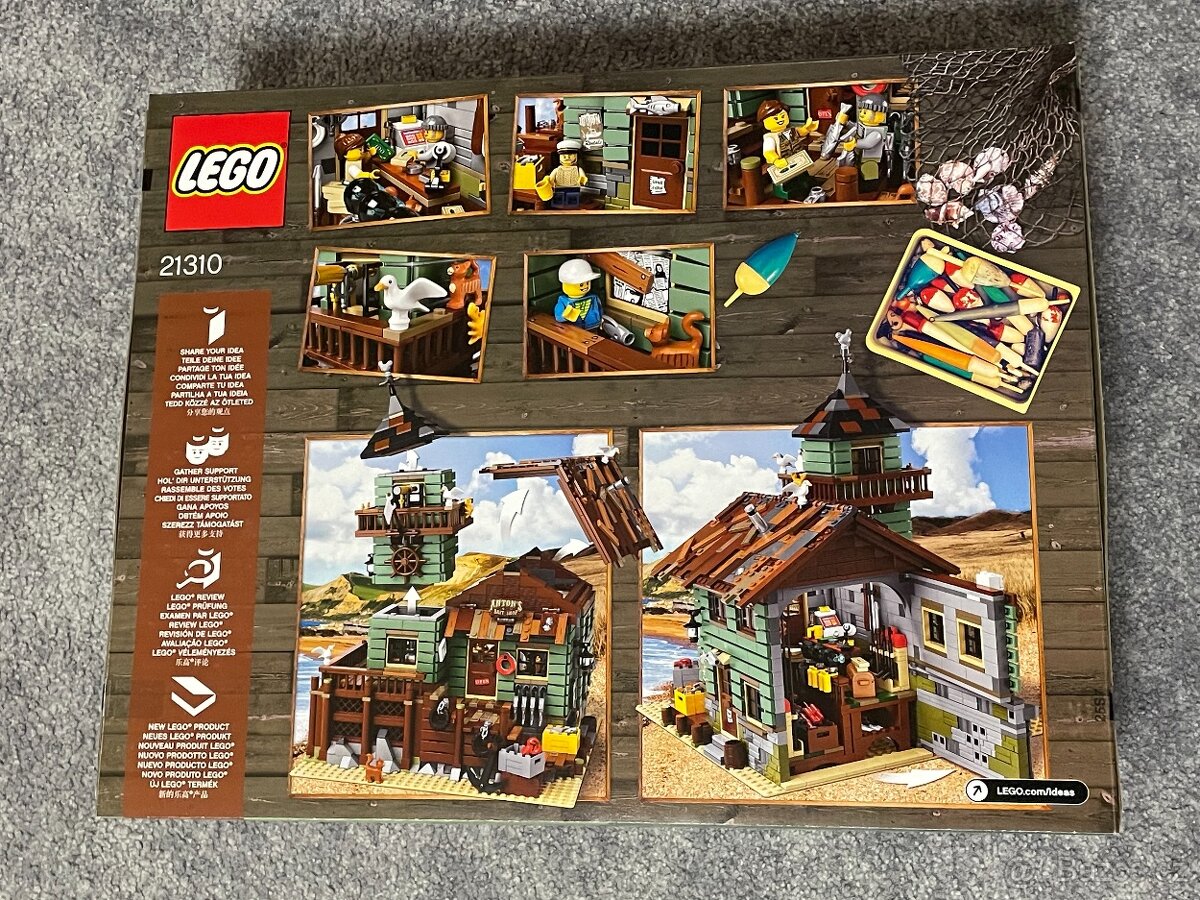 Lego Ideas 21310 Old Fishing Store NOVÉ - 2