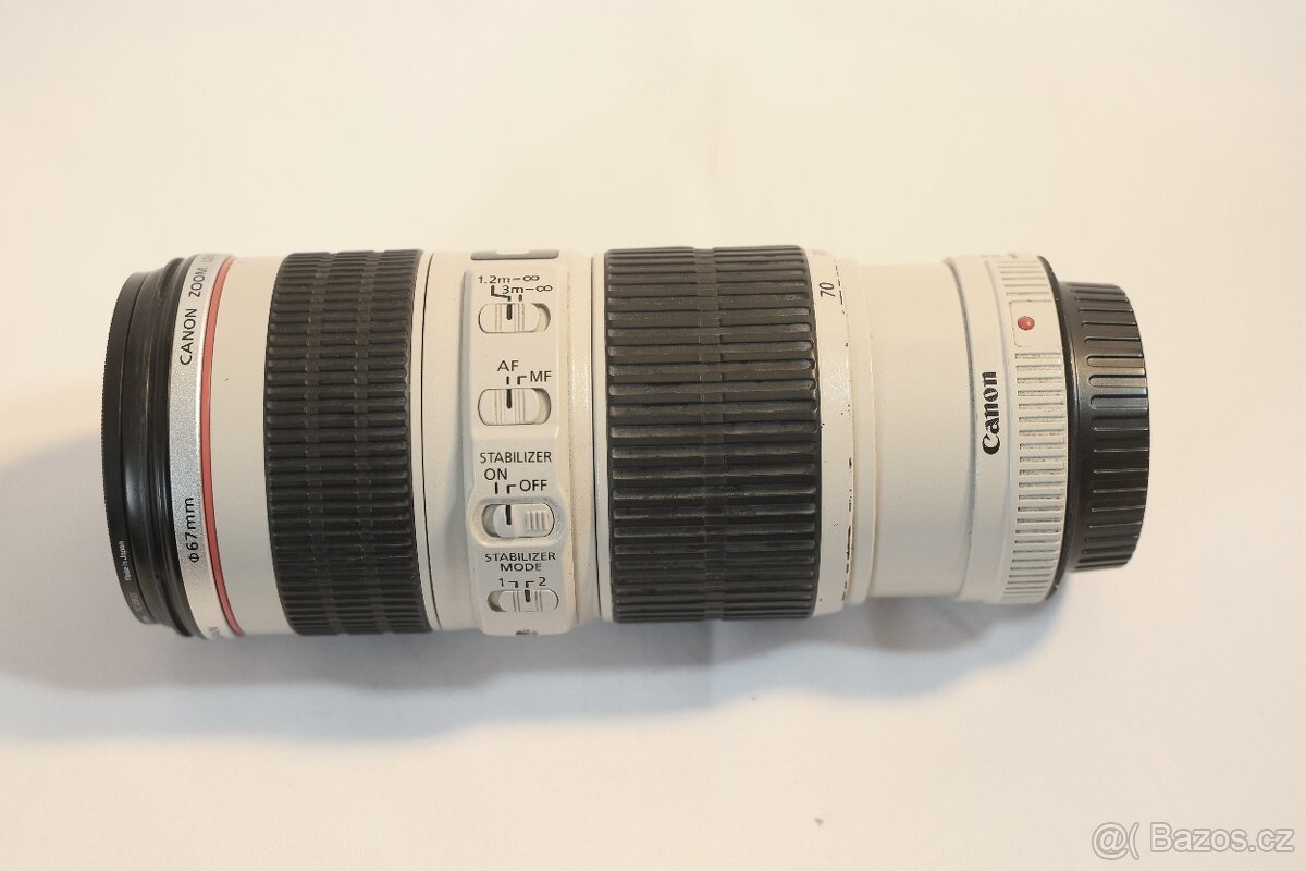 CANON EF 70-200mm 1:4 L IS USM - stabilizace - 2