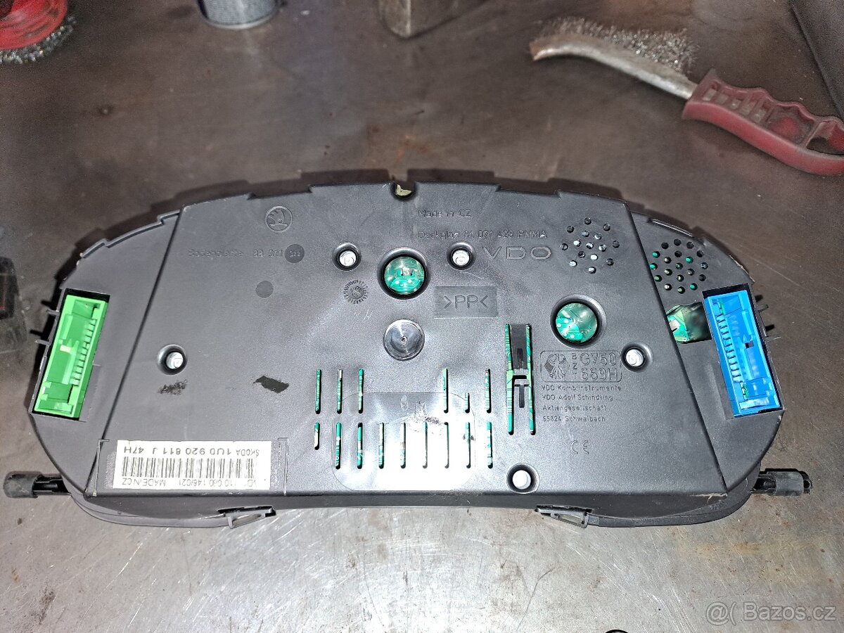 Budíky Octavia 1 - 2