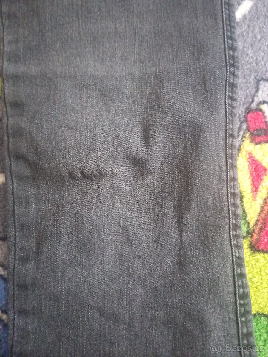 Kalhoty džíny divci vel 146 - 2