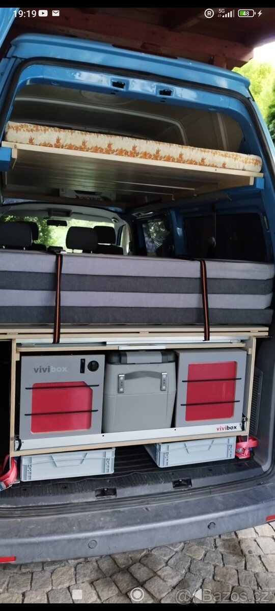 vestavba Vivi box do dodávek VW,MB a pod. + aku Varta - 2