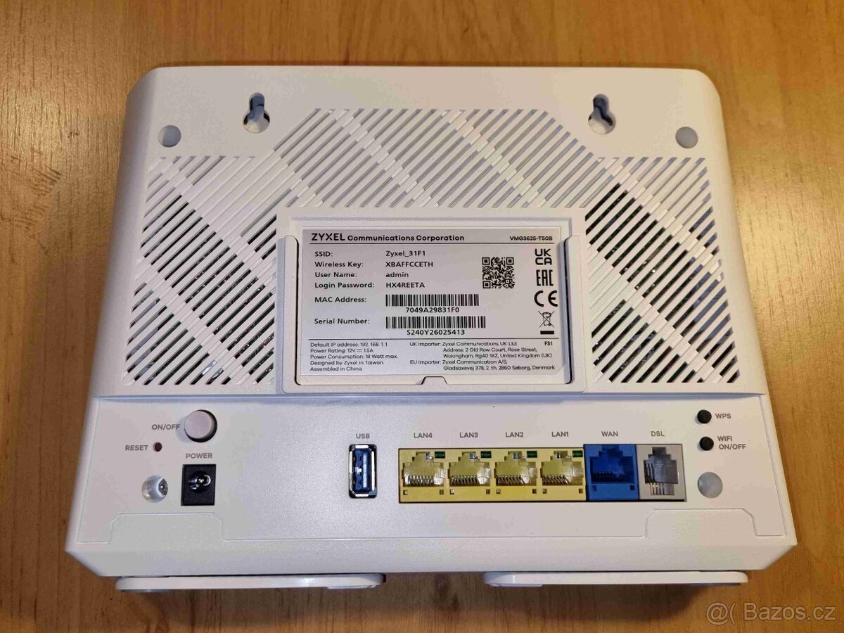 Modem ZYXEL O2 GateWay - 2