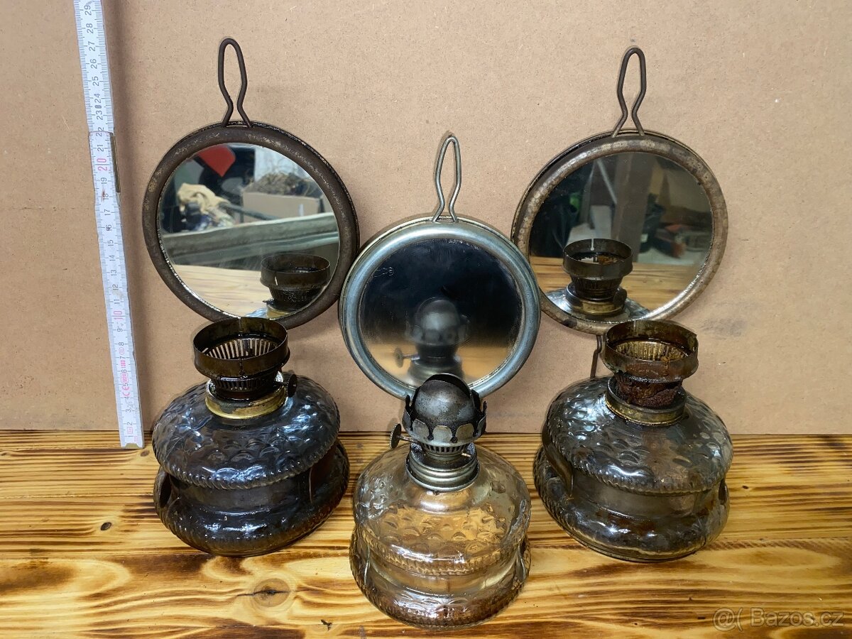 Petrolejová lampa 3x - 2