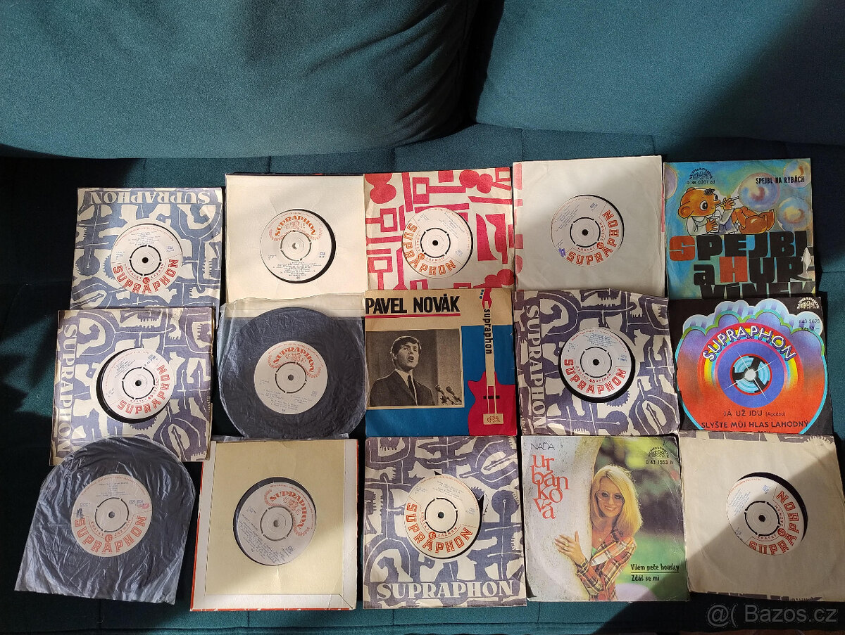 Staré gramofonové desky - 2