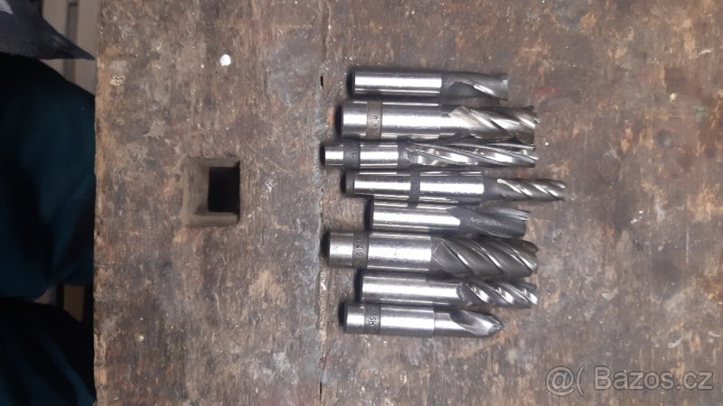 Frézy nástrčné a stopkové - 2