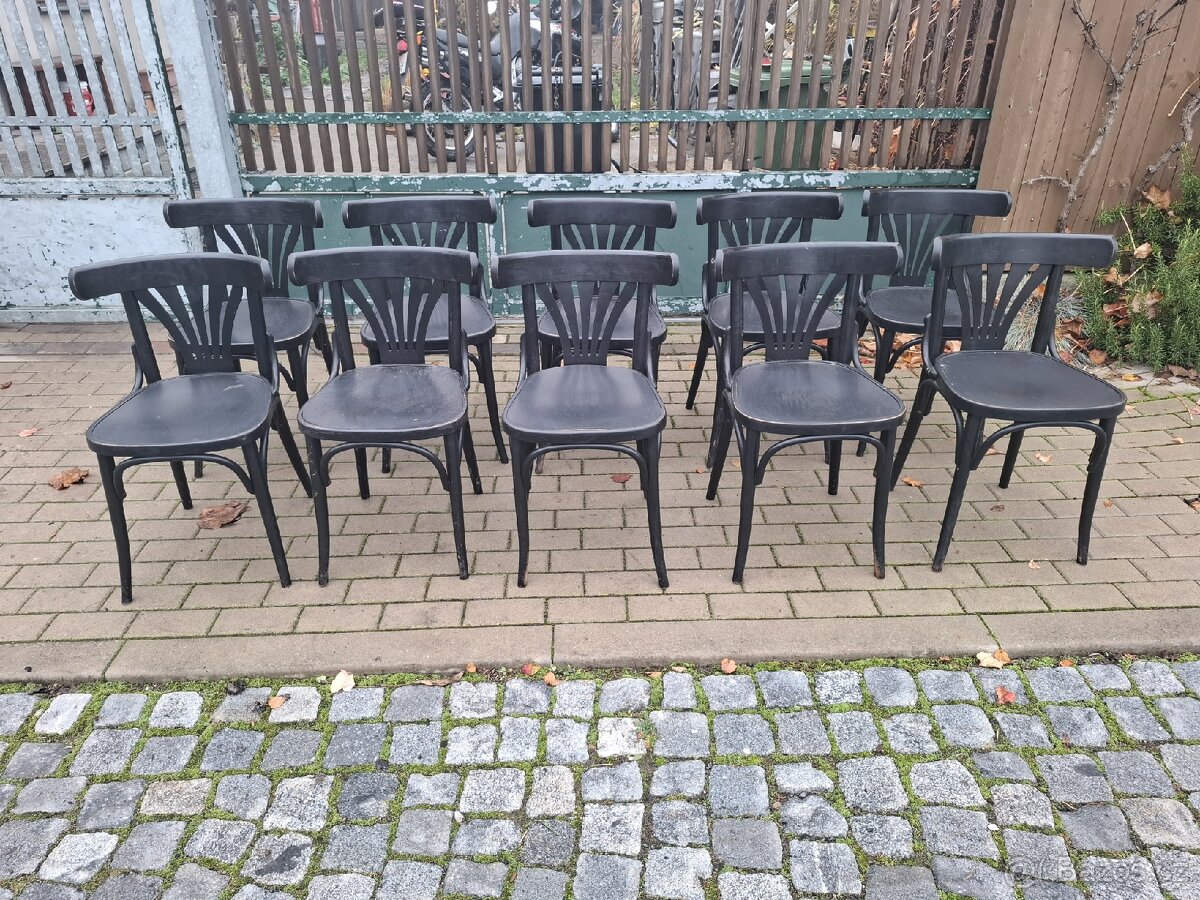 20x starší hospodské židle - 2