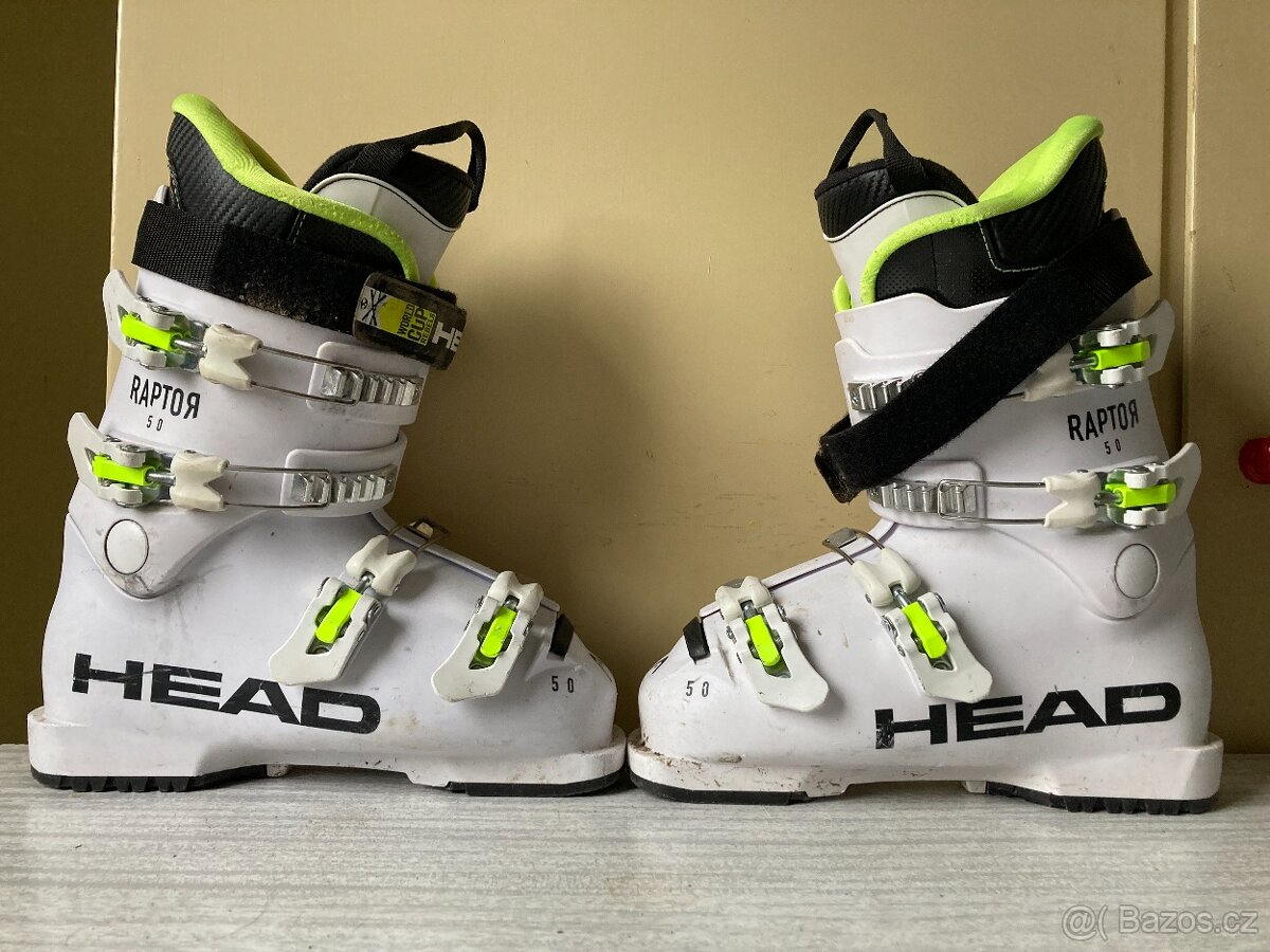 prodám dětské přezkáče Head Raptor vel. 24/24,5 - 2