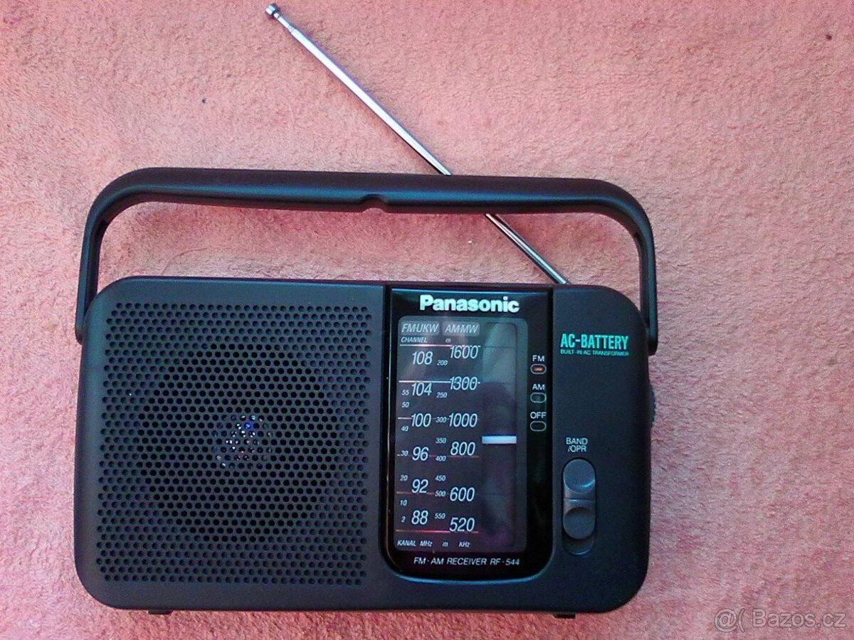 Přenosné rádio zn. Panasonic, nové - 2