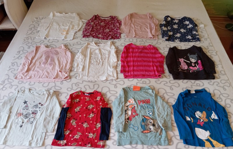 MEGA BALÍK 87 KS DÍVČÍHO OBLEČENÍ VEL.92 ZA SUPER CENU 350,- - 2