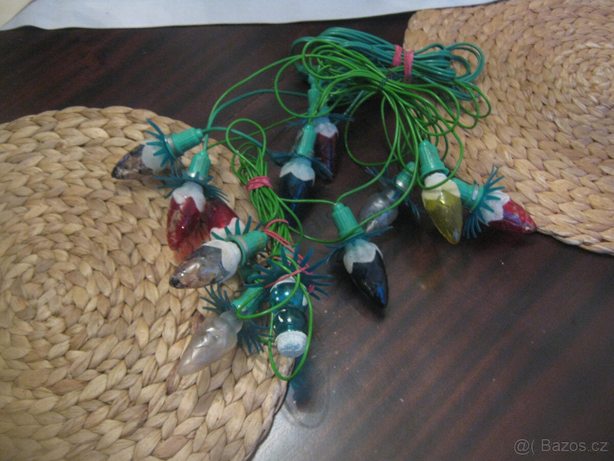 Prodám staré elektrické svíčky na vánoční stromeček. - 2