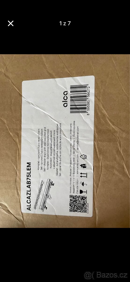 Sprchový žlab-set do sprchového koutu - 2