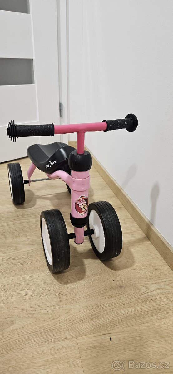 Dětské odrážedlo Puky Pukylino růžové - 2