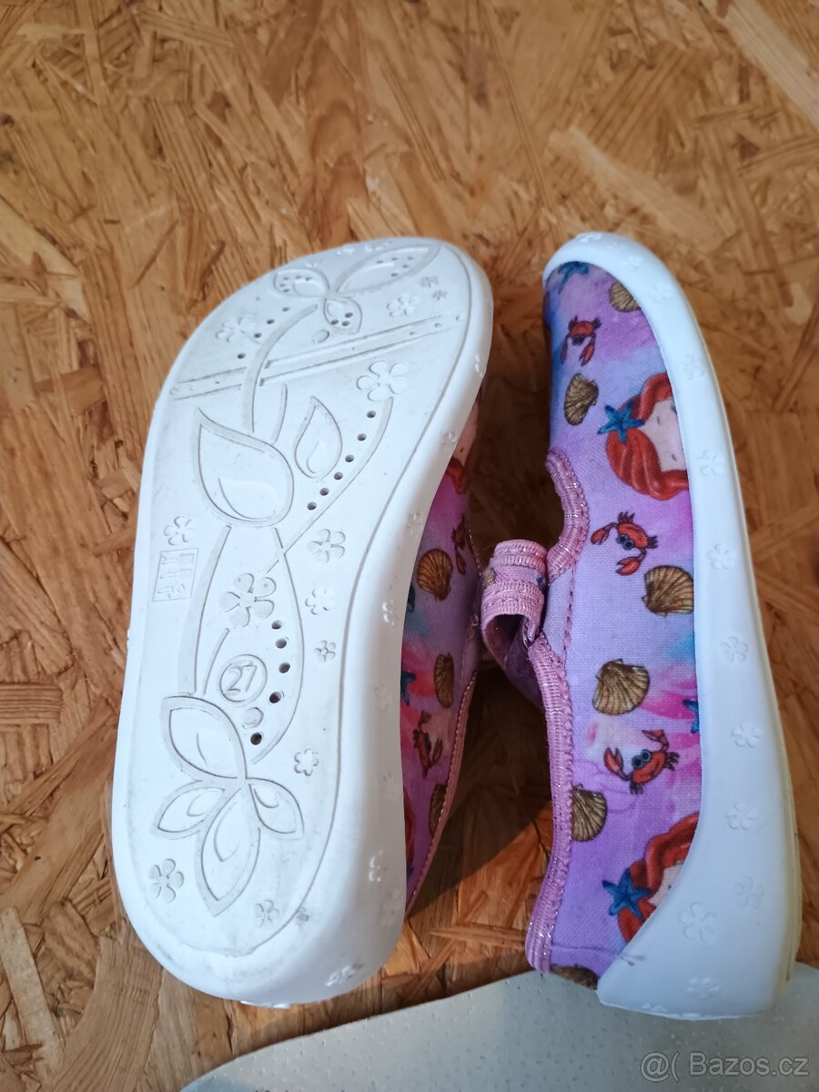 Bačkory dívčí vel.27 - 2