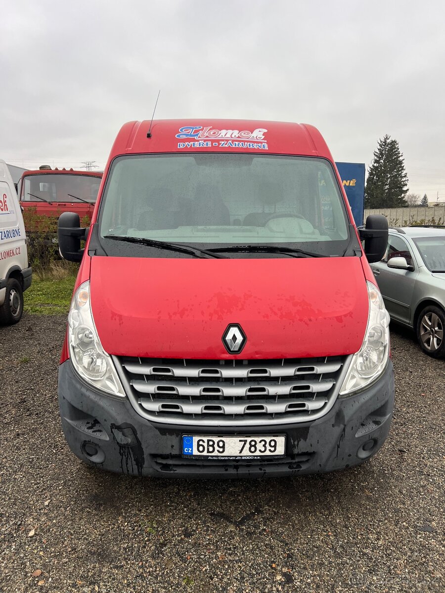 Renault Master, L3H2, dvoumontáž, zesílený podvozek , - 2