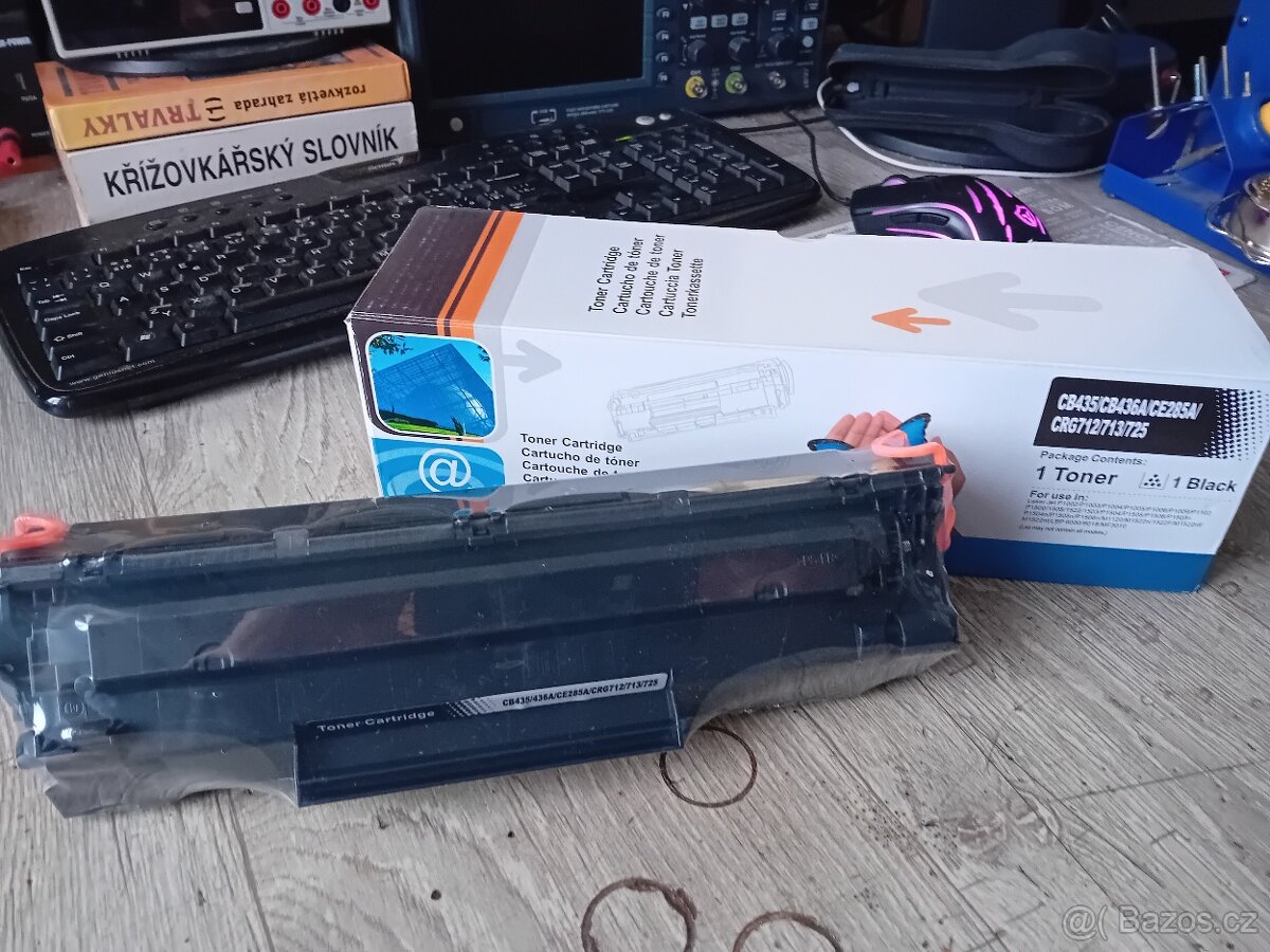 Nový toner CB435 pro HP Laser Jet P1002-1009... - 2