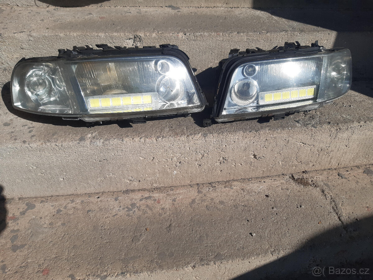 AUDI A8, S8 D2 - xenony, bixenony, halogeny - 2