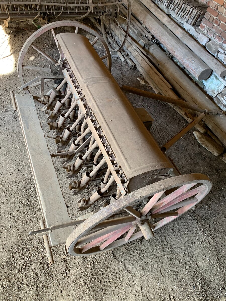 Secí stroj za koně/traktor - 2