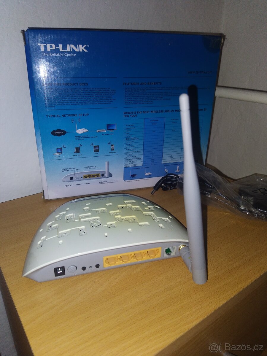 Modem TP-Link TD-W8951NB ADSL2+ - 2
