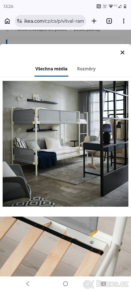 Patrová postel ikea - 2