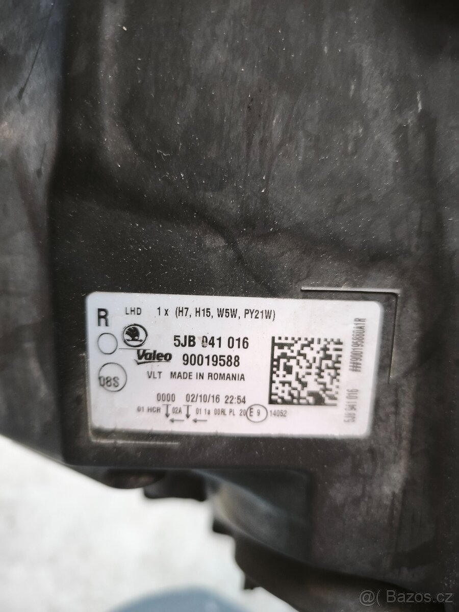 PP světlo škoda Rapid - 2