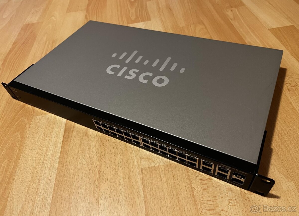 Cisco SF300-24P – 24portový Managed PoE+ Switch - 2