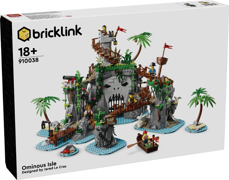 Lego Bricklink 910038 Zlověstný ostrov - 2