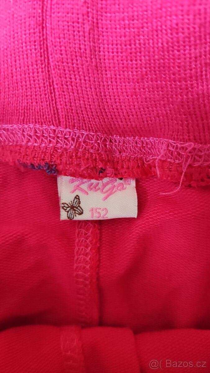 Dívčí tepláky vše Kugo 2x 146, 2x 152 - 2
