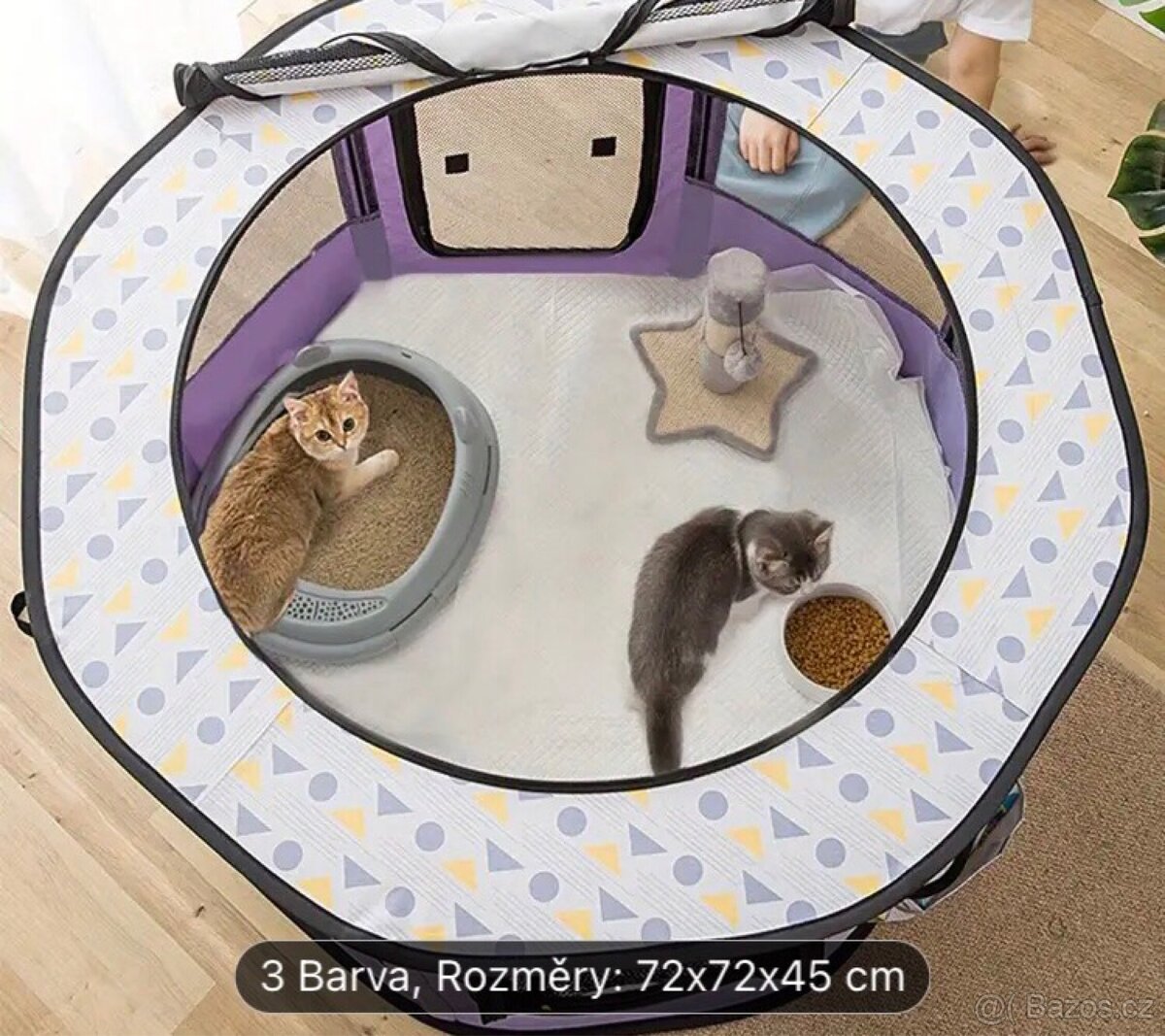 Skládací přepravka pro kočky/psy - 2