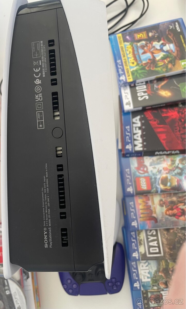 🎮 PlayStation 5 + 2 ovladače + 10 her – komplet set - 2