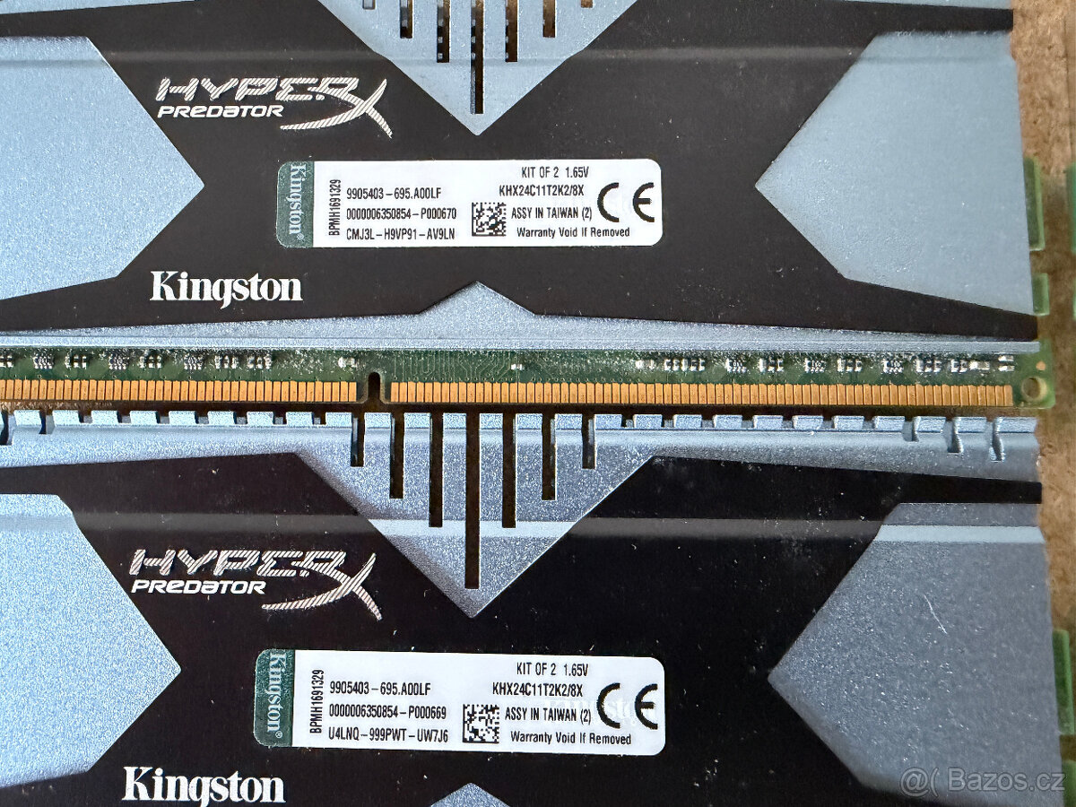 16gb DDR3 - HyperX predator a aXe Ram - 2