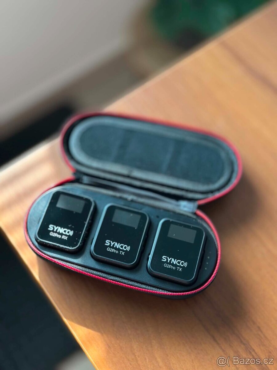 Synco G2A2 Pro – bezdrátový mikrofonní set - 2
