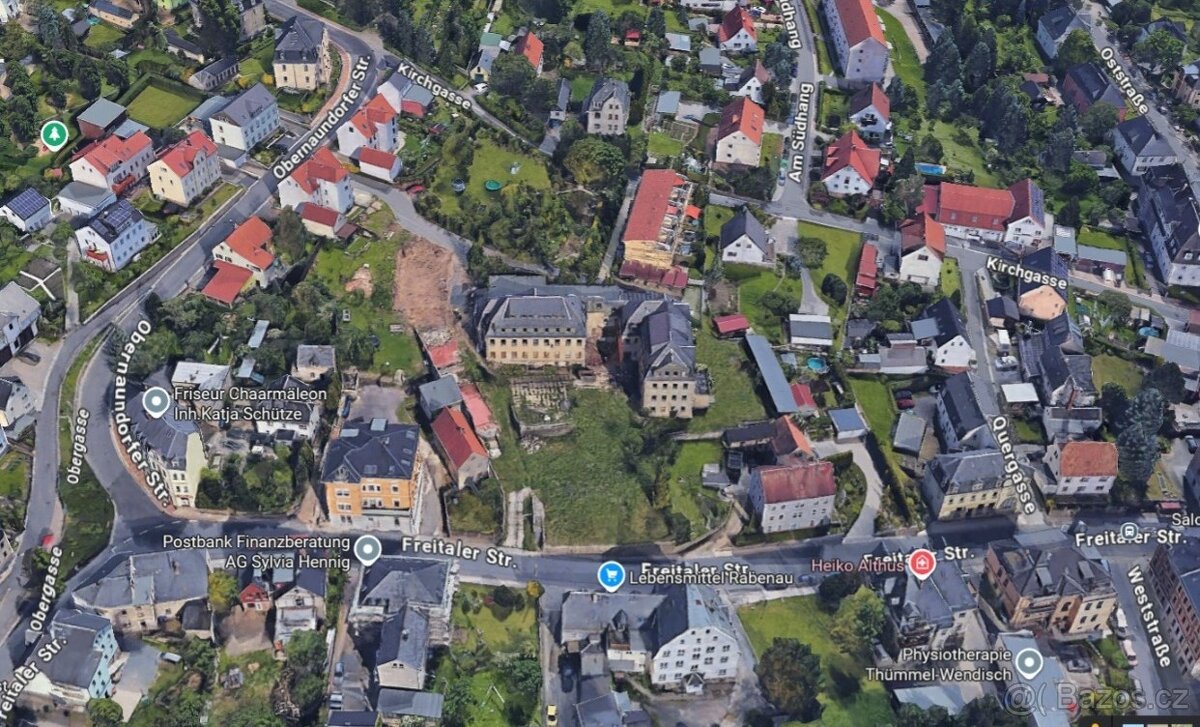 Prodej stavebního pozemku 1983 m², Rabenau, Německo - 2