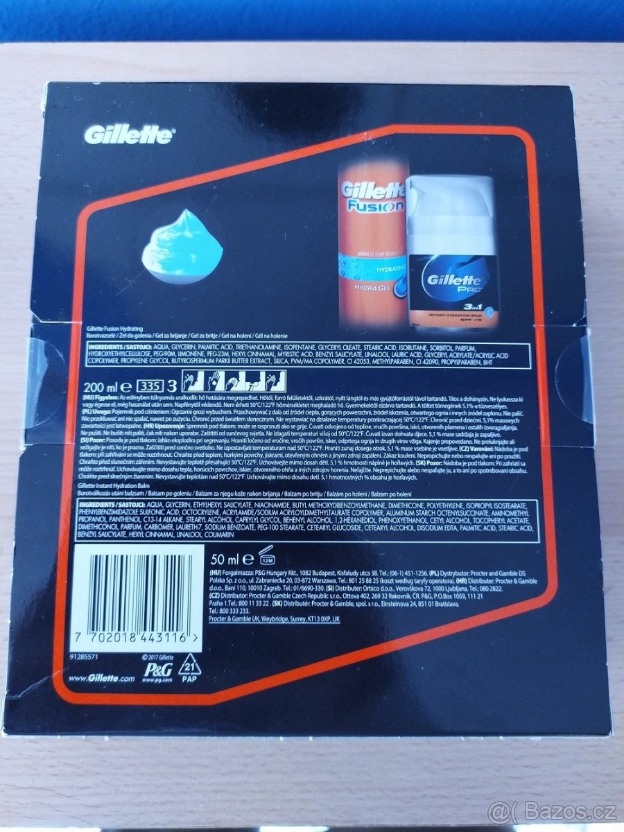 Dárková kazeta Gillette - 2