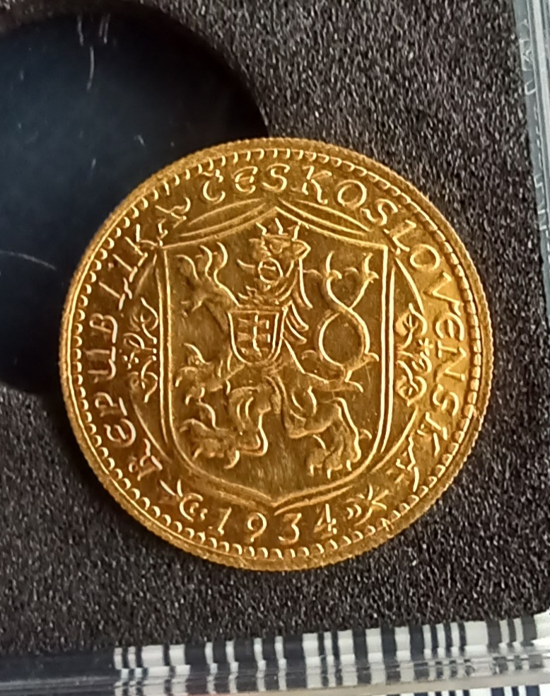 1934 Svatováclavský dukát krásný - 2