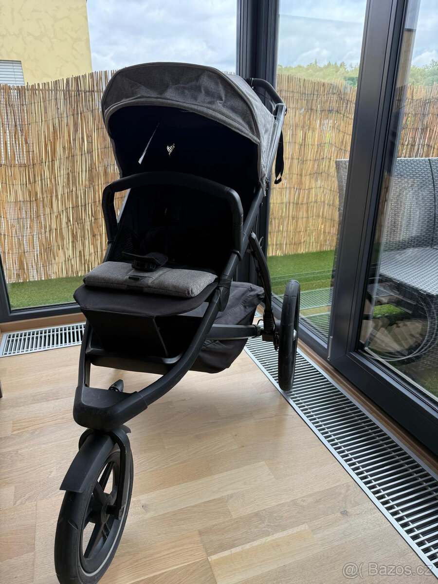 Thule Urban Glide 2 Grey Melange on Black set Zaruka - 2