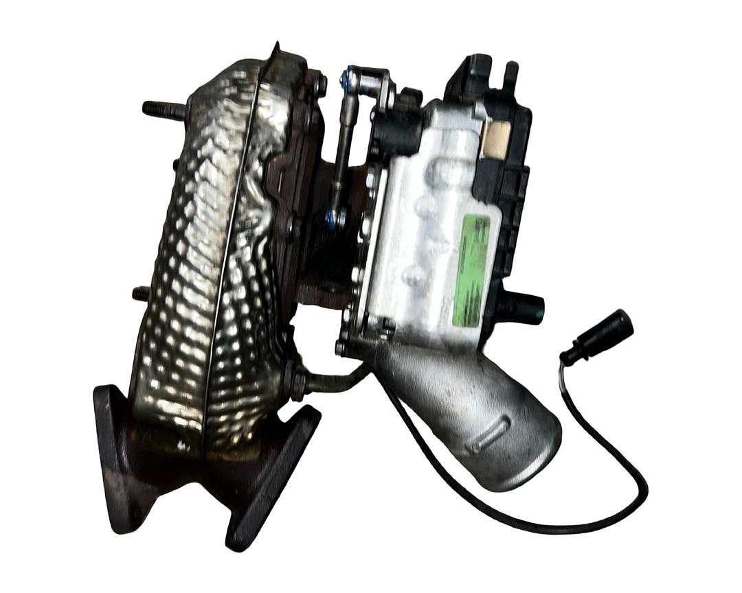 Turbo turbodmychadlo výfukové potrubí s turbodmychadlem z vo - 2