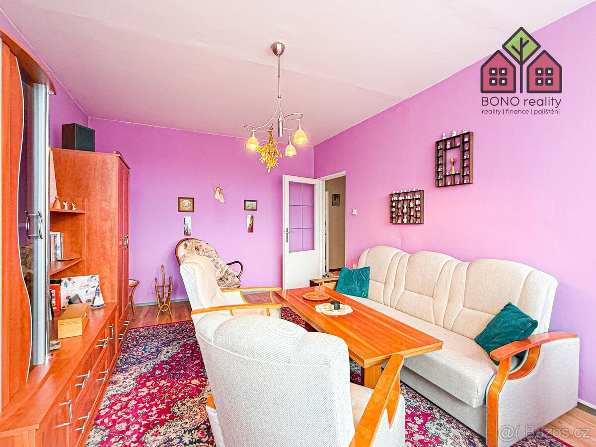 Byt, OV, 3+1, 65 m2, dobrý stav, komora, sklep, obec Ústí na - 2