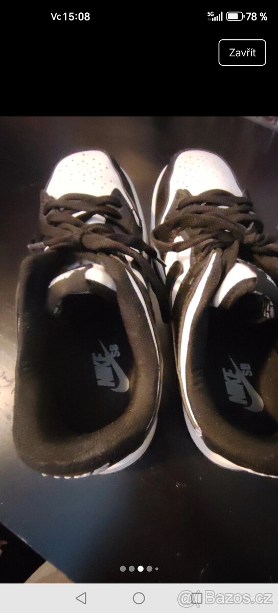 Nové Nike Dunk Low Panda vel. 42 - 2