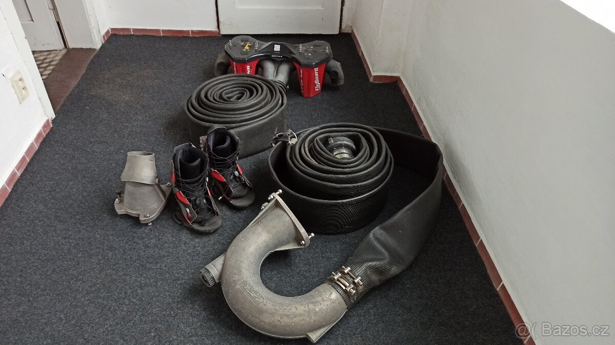 Flyboard – Komplet SET - 2x18m hadice +Quick Nozzle + boty - 2