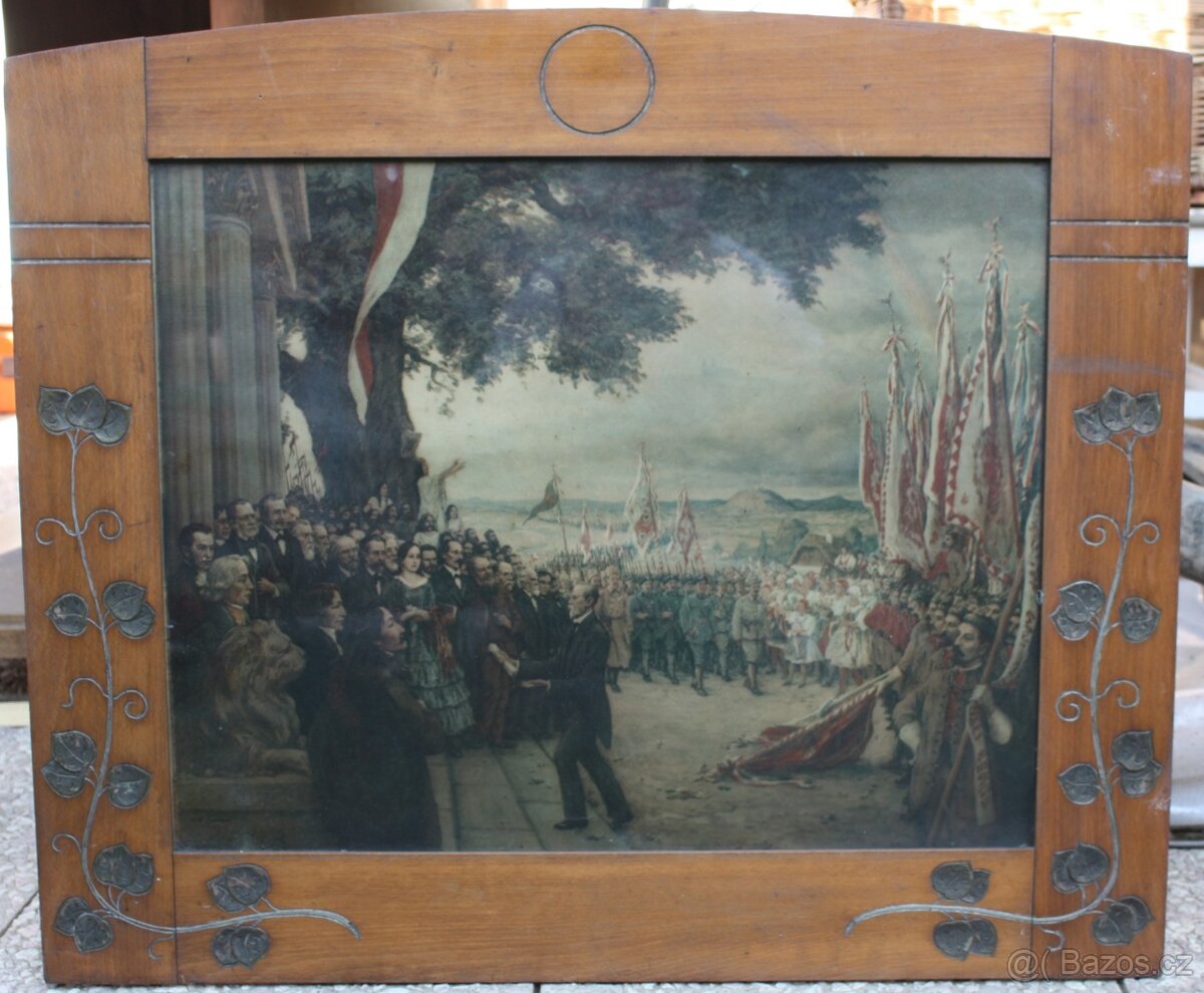 Prodám : Alegorícký obraz : T. G. Masaryk. - 2