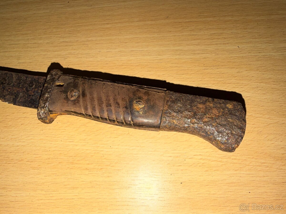 NĚMECKÝ BODÁK - BAJONET - MAUSER K98. - 2
