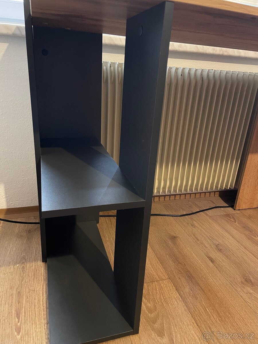 Psací stůl - Dub Wotan/grafit - 2