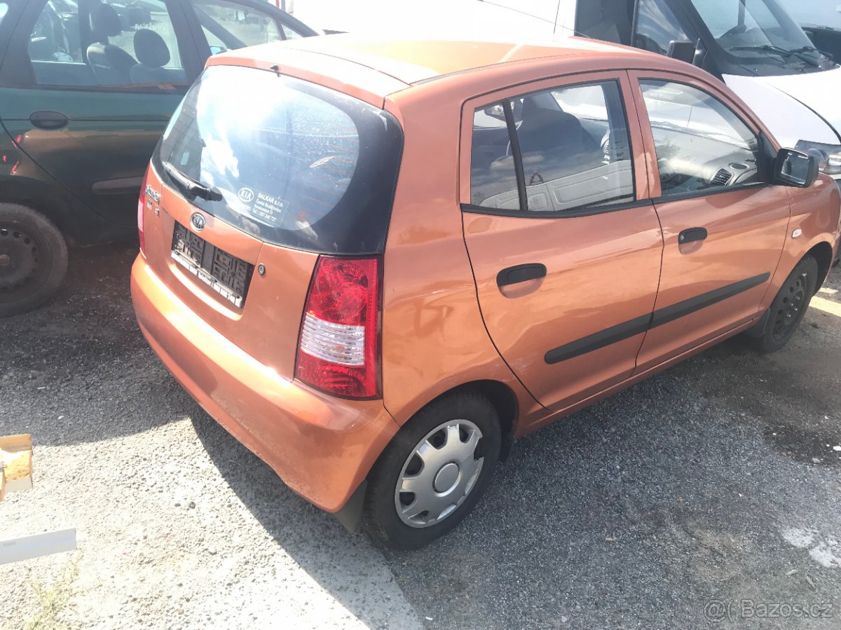 Kia Picanto 2005 1,0i 45kW, LX - díly - 2