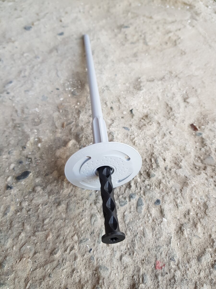 Fasádní hmoždinka, polystyrenová zátka - 2