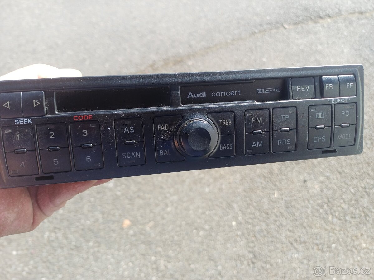Original radio audi tt 8n. - 2
