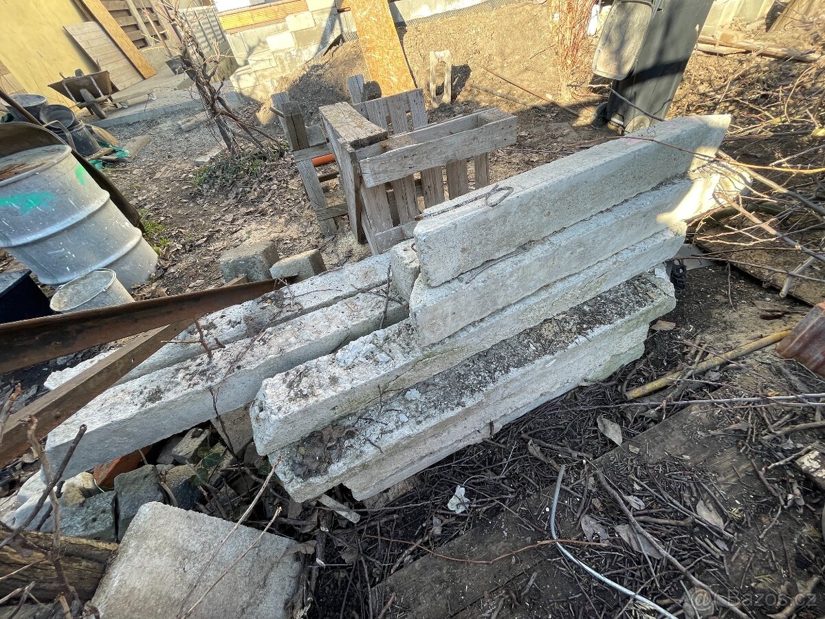 Betonové překlady za odvoz - 2