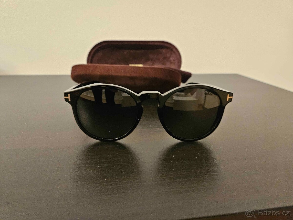 Tom Ford sluneční brýle black – TOP stav, krabička - 2
