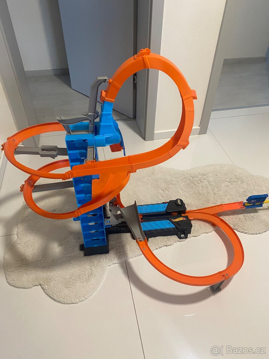 Hotwheels dráha Sky crash tower track - 2