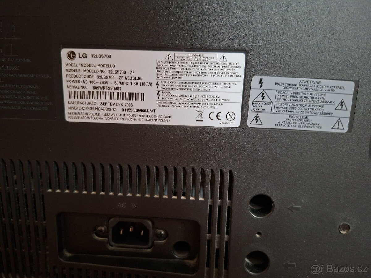 Televize LG 32LG5700 - 2